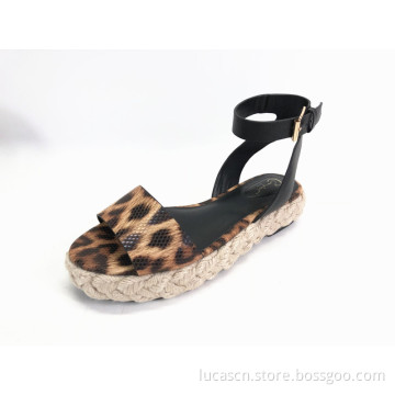 Women's Open Toe Espadrille Ankle Sandals